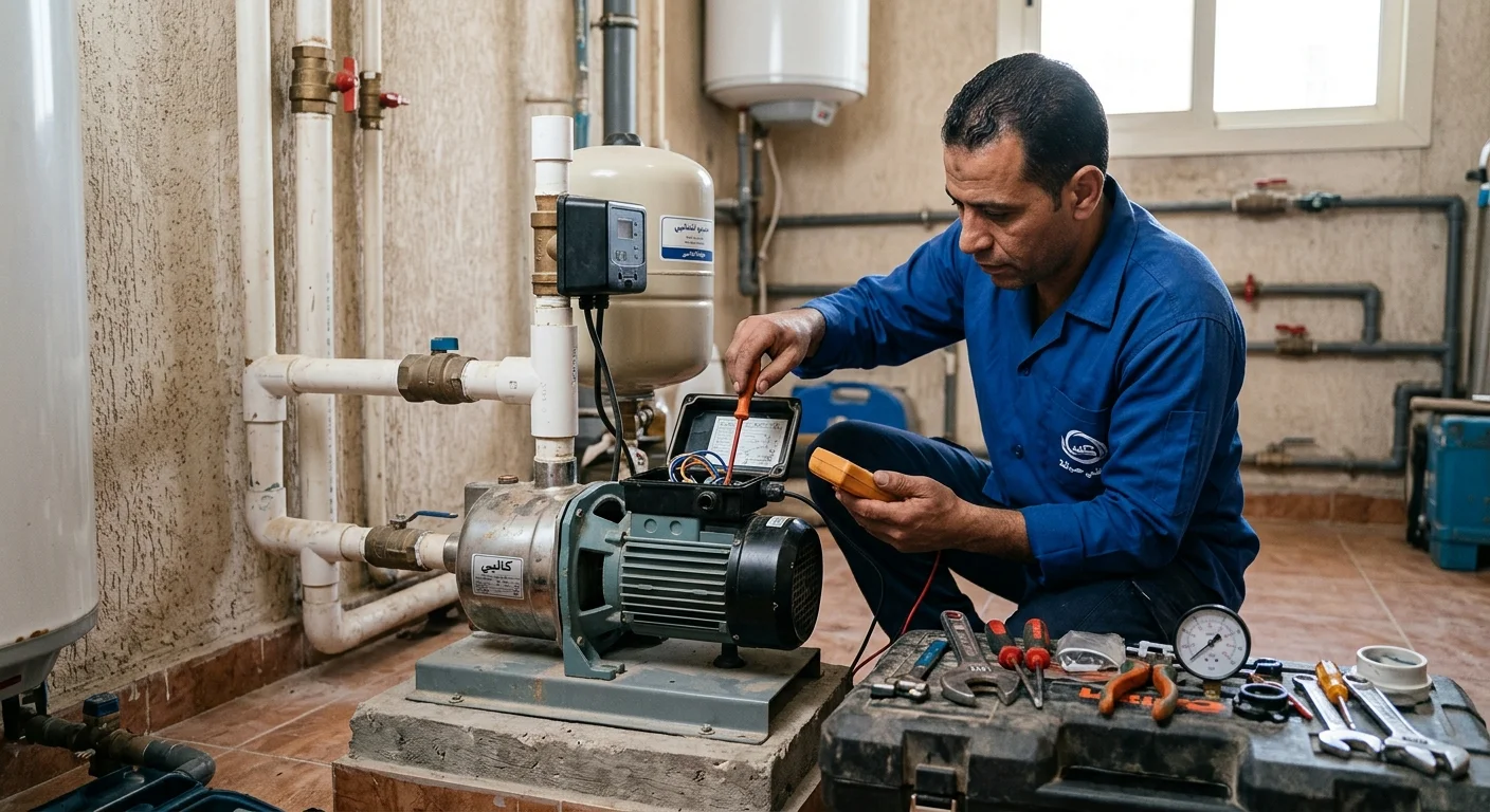أشهر أعطال مضخات المياه وأسبابها وكيفية إصلاحها